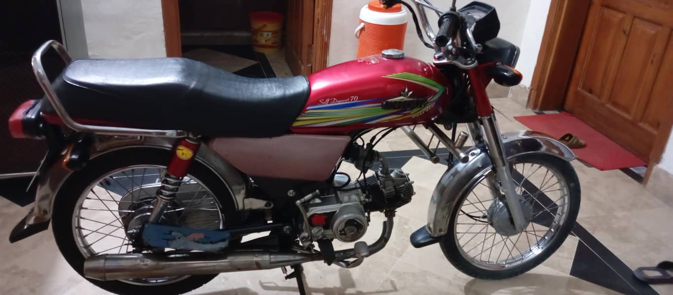 70cc یونیک بائیک برائے فروخت* 1