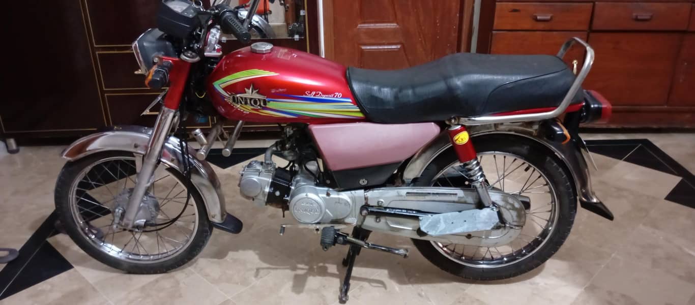 70cc یونیک بائیک برائے فروخت* 2