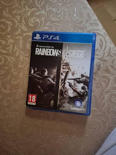 Rainbow six siege PlayStation 4 CD