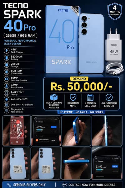 Tecno CAMON 40 Pro
