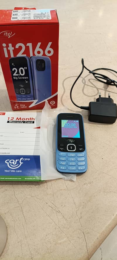 Itel it2166 new phon h just box open Kiya h koi masla nhi h zarort nhi