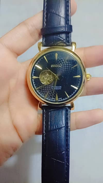 Seiko Presage Automatic Open Heart Watch For Sale
