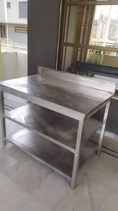 Heavy Duty Stainless Steel Work Table | Commercial Kitchen Table