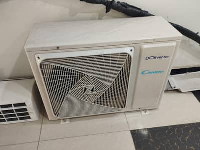 Candy split Ac 1.5 ton under warranty till maye 2027 Excellent