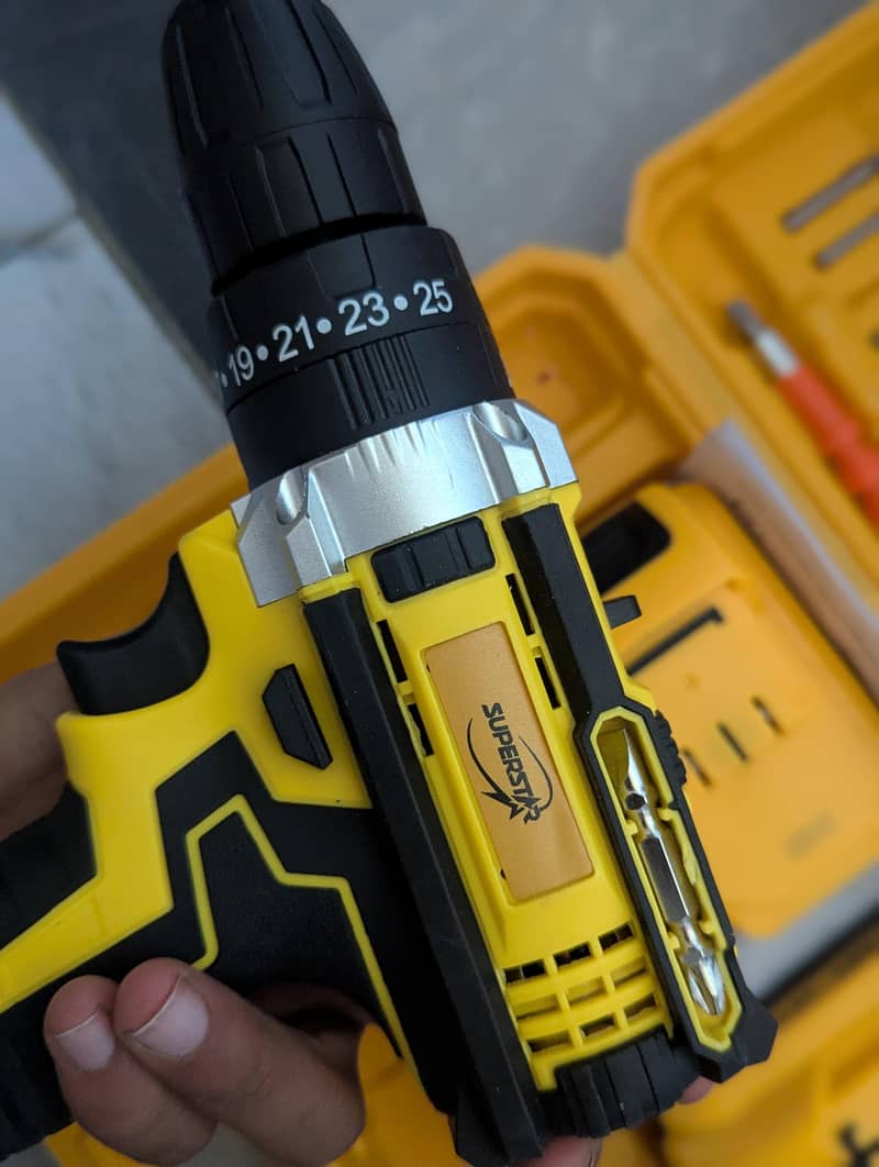 Cordless drill machine 7