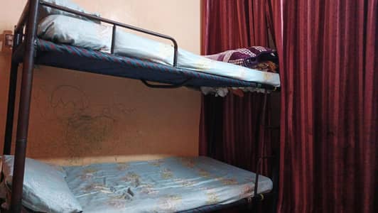 Metal Double Decker Bed in Good Condition - Urgent Sale