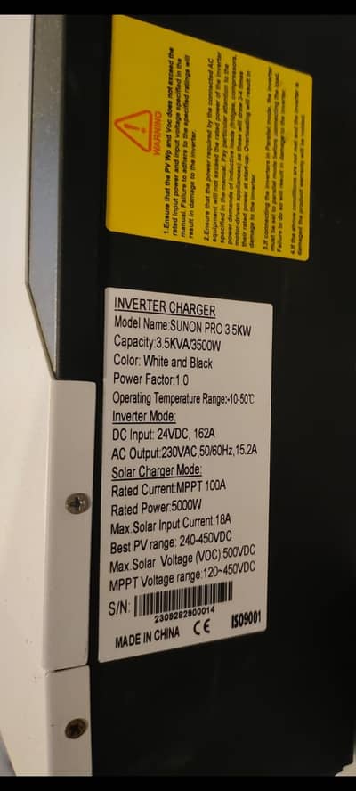 Solar inverter 3.5
