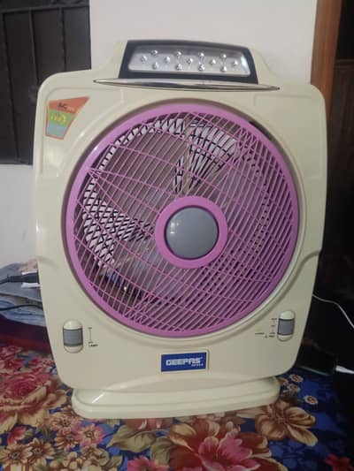 Rechargeable Fan GEEPAS urgent sale