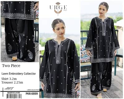 Two piece Brand peezwan Lawn