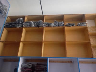 shop racking and counters