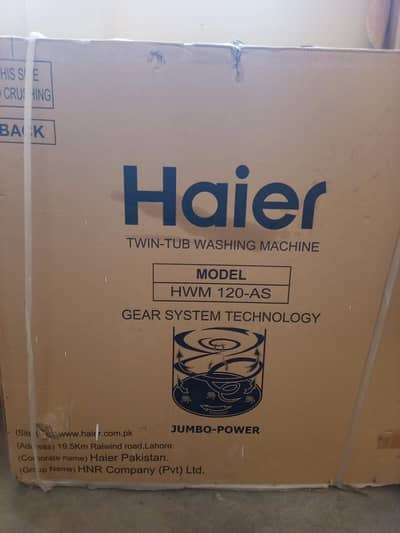 Washing machine| Haier |  Semi washing machine