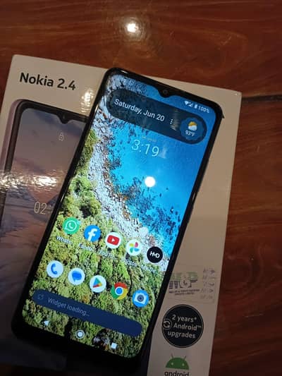 Nokia 2.4 10/10 with box
