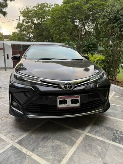 Toyota Altis Grande 2023 Black Interior