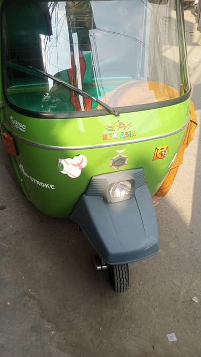 new Asia auto rickshaw new condition