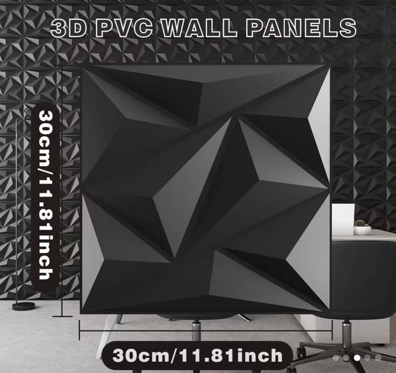 3D wallpanel diamond 30 pcs 4