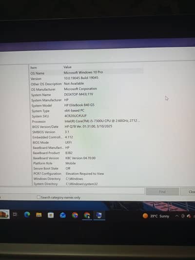 HP Elite Book core i5