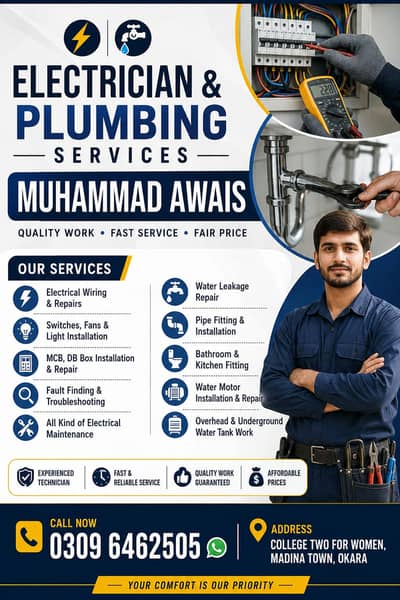  Professional Electrical & Plumbing Solutions
