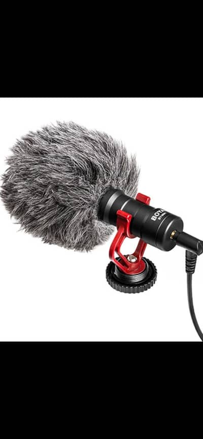 Boya . MM-1   Mic is a Compact Cardioid Microphone that improves