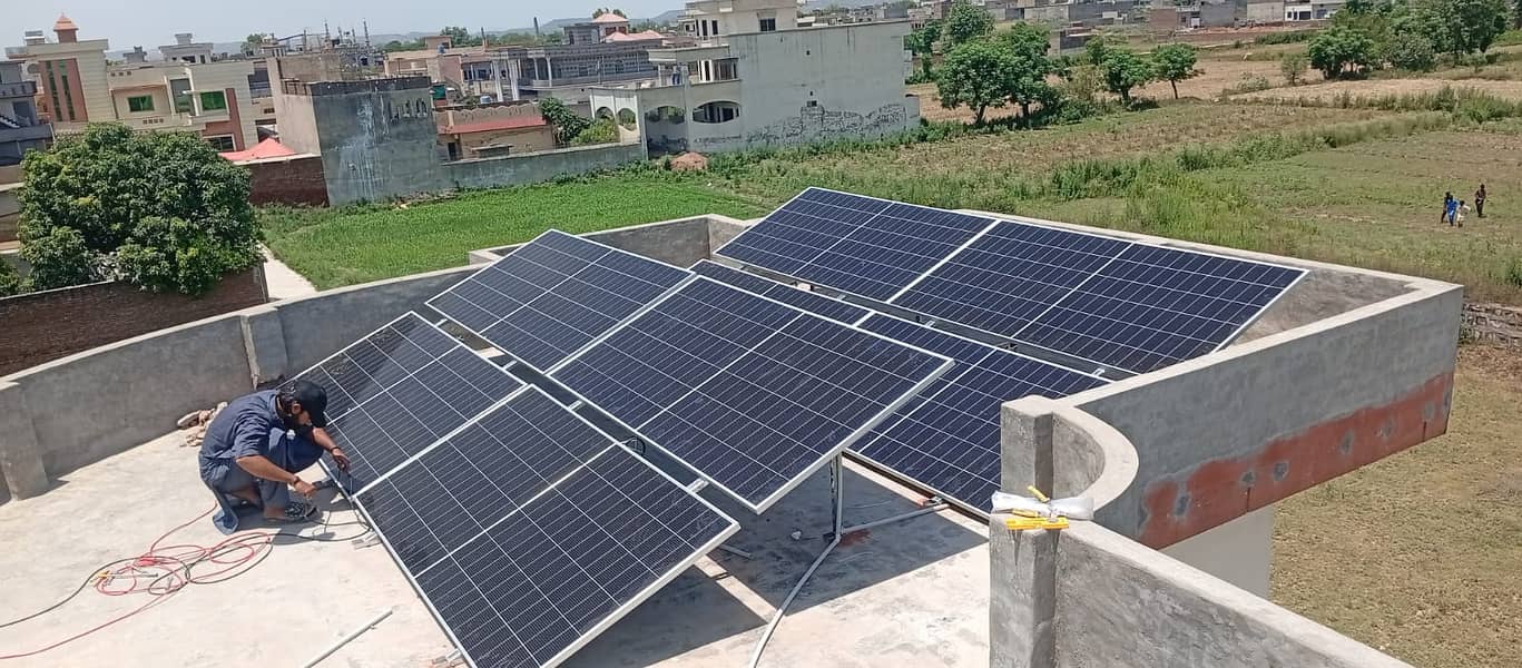 Solar Installation | Electrical Wiring | Solar Structure & Maintenance 4