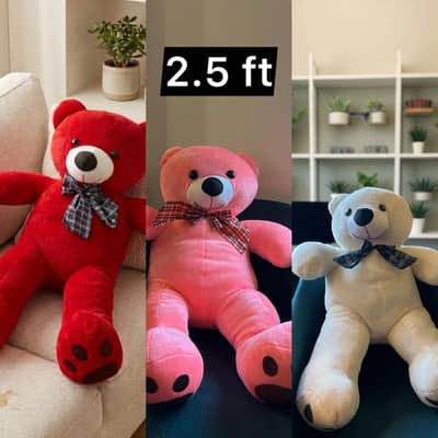 2.5 ft Cute Teddy Bears