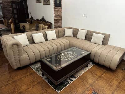 l shap bubble sofa
