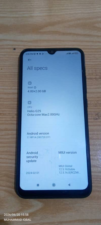 Xiaomi Redmi 10A