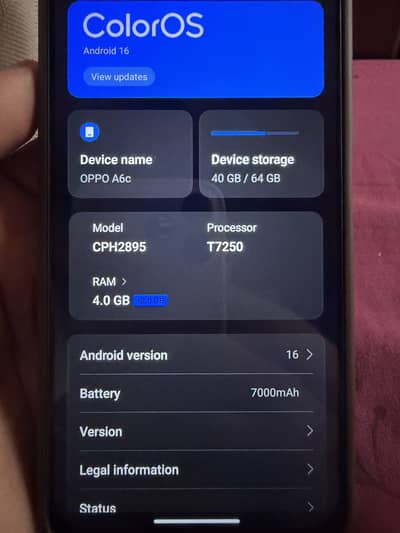 Oppo A6c