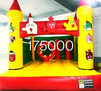 one time used just like new jumping castle for sale