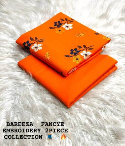 Bareeza Fancy Embroidered 2 Piece Suit – Premium Ladies Collection