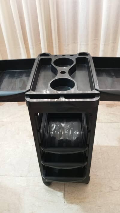 multipurpose salon trolley organizer