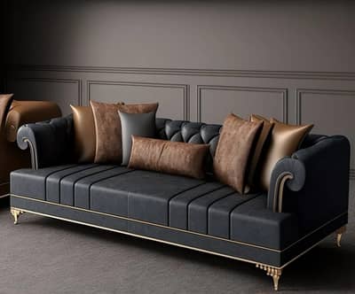 Three seater sofa set - 3 seater sofa - sofa set