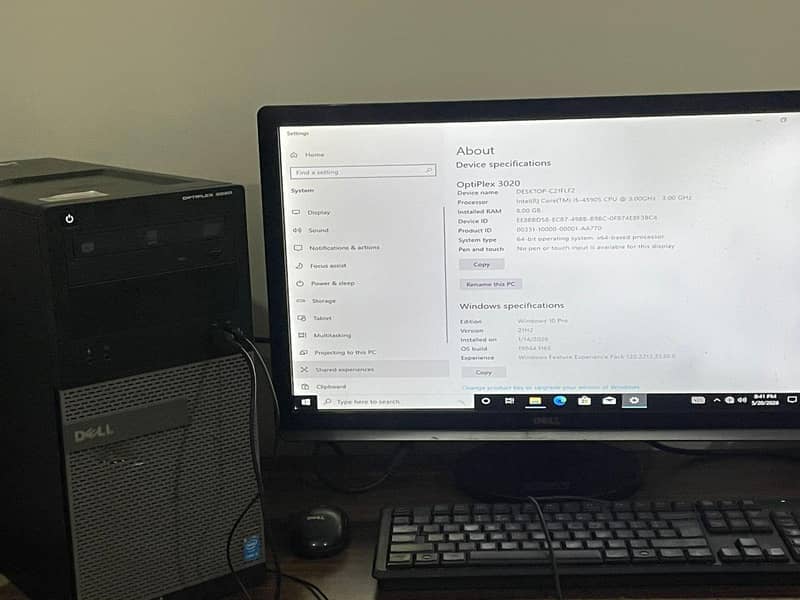 Dell Full Desktop Computer Set 2