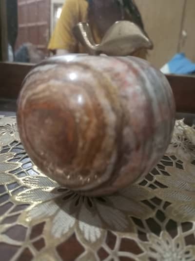 Marble Apple showpiece