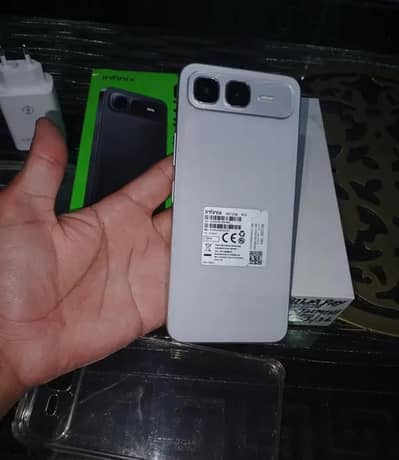 Infinix smart 10 plus with box charger 10 by 10 read add