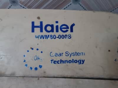 Haier twin tub washing machine for sale in perfect working condition