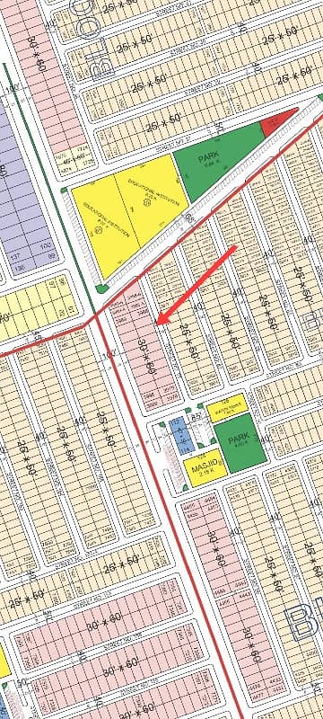 8 Marla Plot For Sale Near Masjid Ibrahim In Faisal Hills B Block Plot#3986