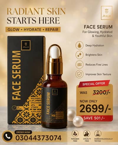 face serum Rs 2700 or good product