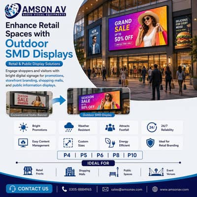 SMD Screens/Outdoor Commercial Display/Pole Streamer/Indoor Video Wal
