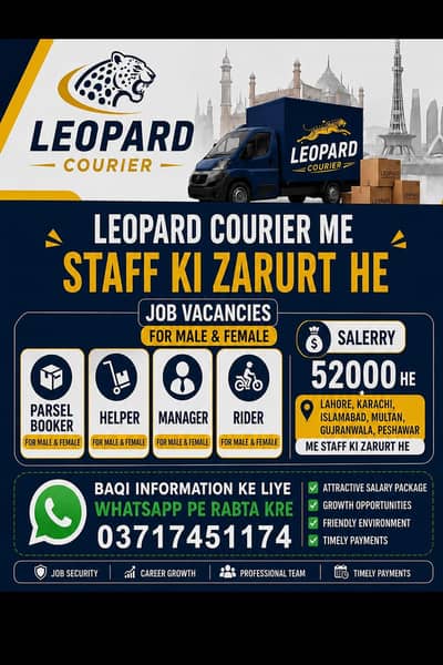 leopard courier