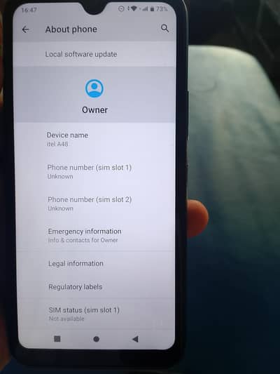 Itel A48