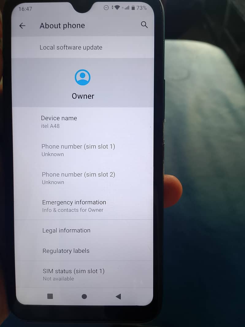 Itel A48 0