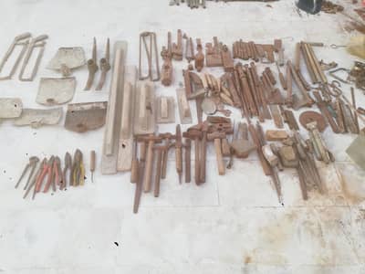 Old Iron tools and old gi accessories