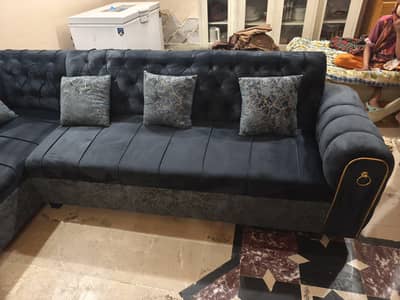new l shape 7 seater sofa set for sale