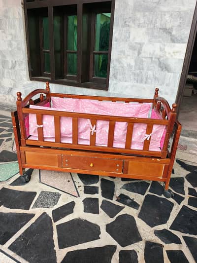 Baby swing Cradle wooden