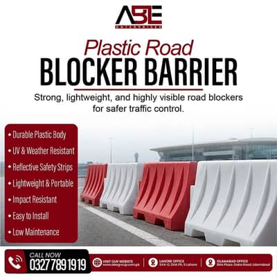 Plastic Road blockers