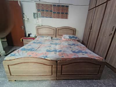 2 single beds pure Lasani