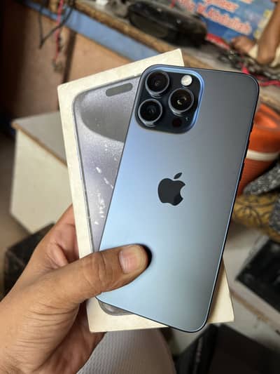Apple iPhone 15 Pro Max with Box 256GB JV waterpack