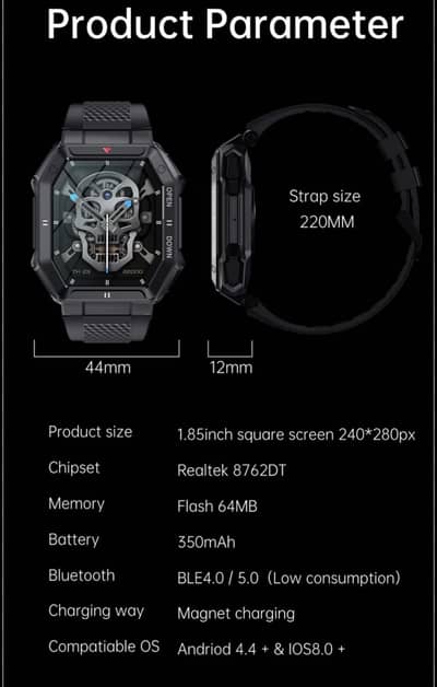 Sports Smart watch Da-Fit