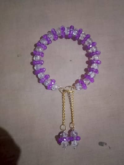 purple colour bracelet