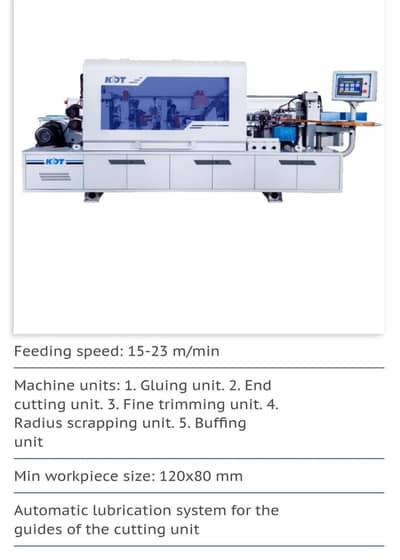 R5 / KE-365 Automatic Edge Banding Machine | Touch Screen | 15-23m/mi